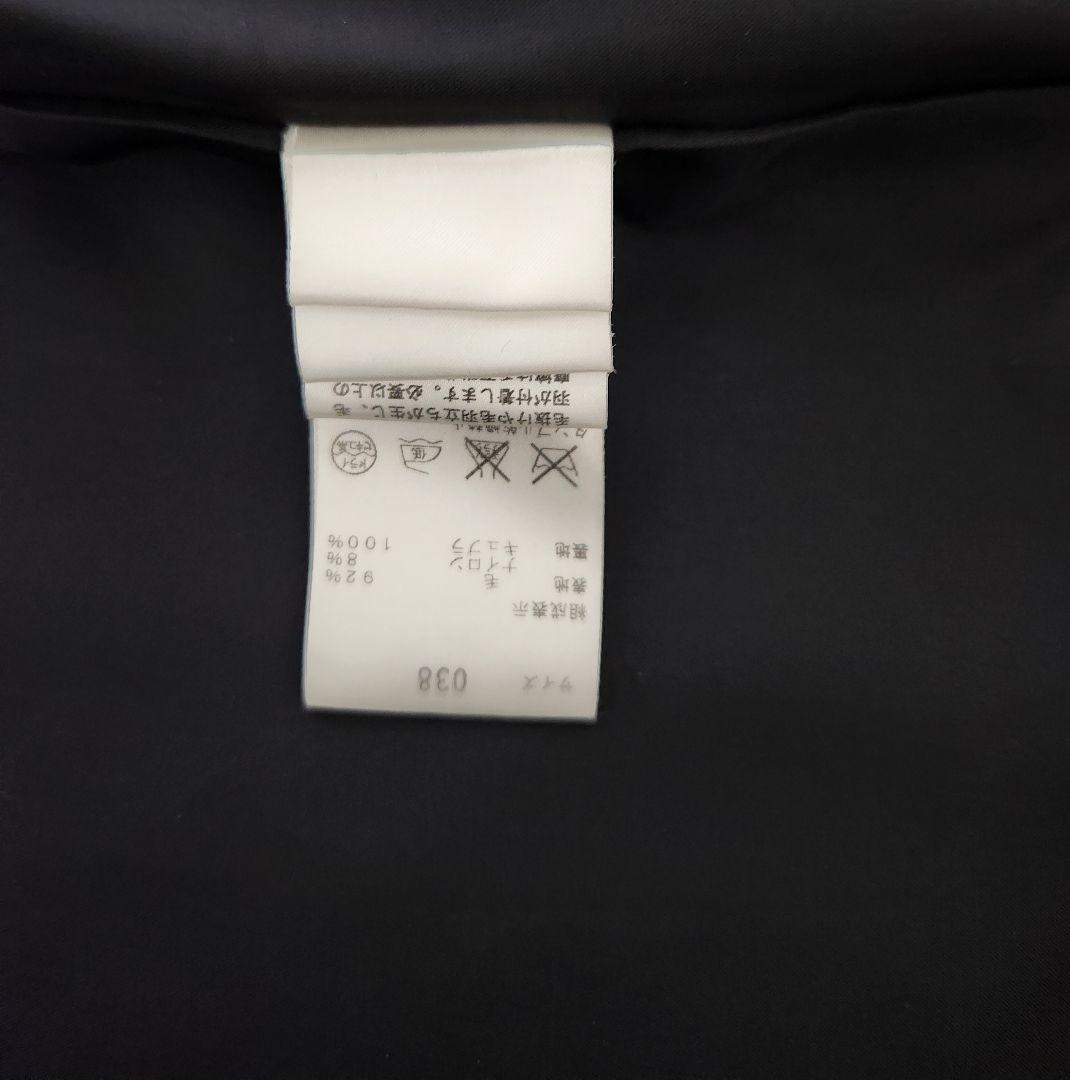 theory luxe 黒 チェスターコート M