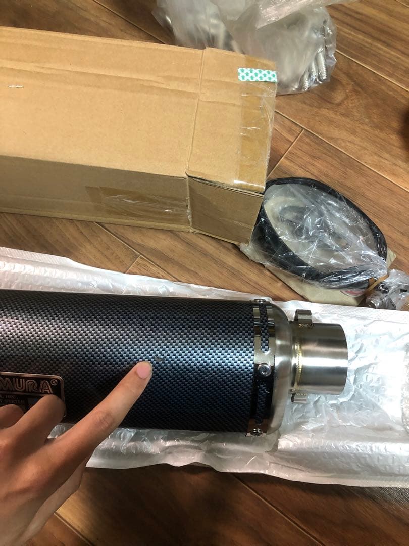 ニンジャ250 z250 250SL スリップオン マフラー