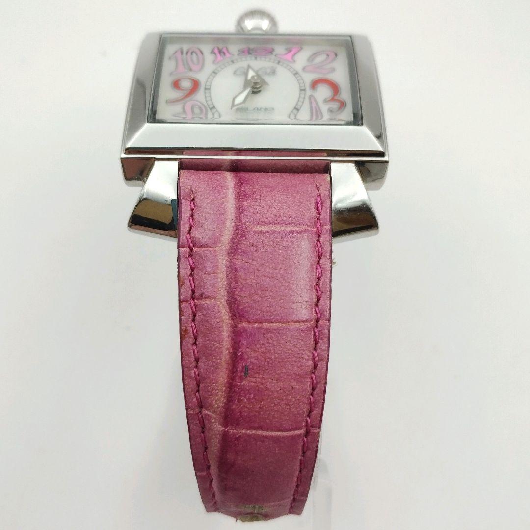 良品＆希少 ガガミラノ レディース 腕時計 ナポレオーネ ピンクベルト