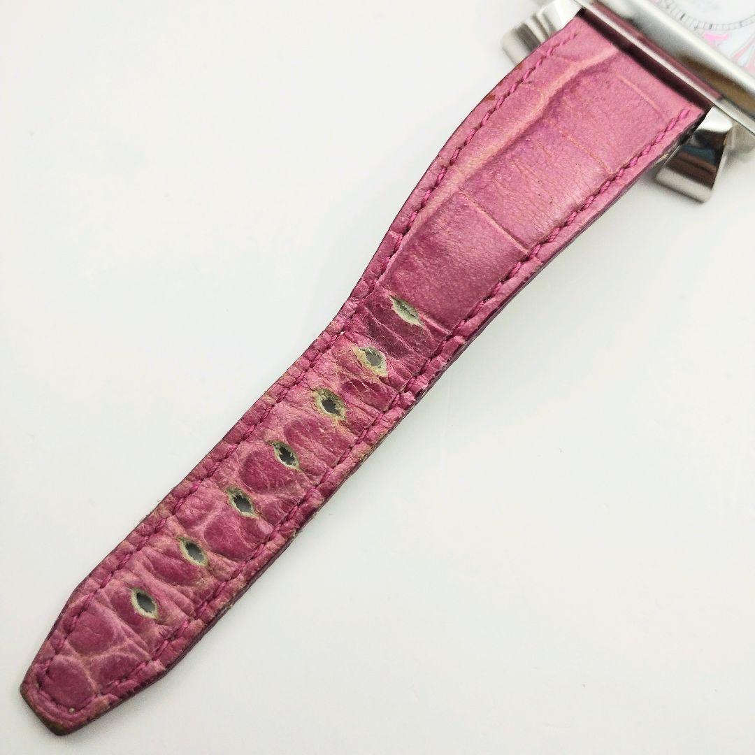 良品＆希少 ガガミラノ レディース 腕時計 ナポレオーネ ピンクベルト