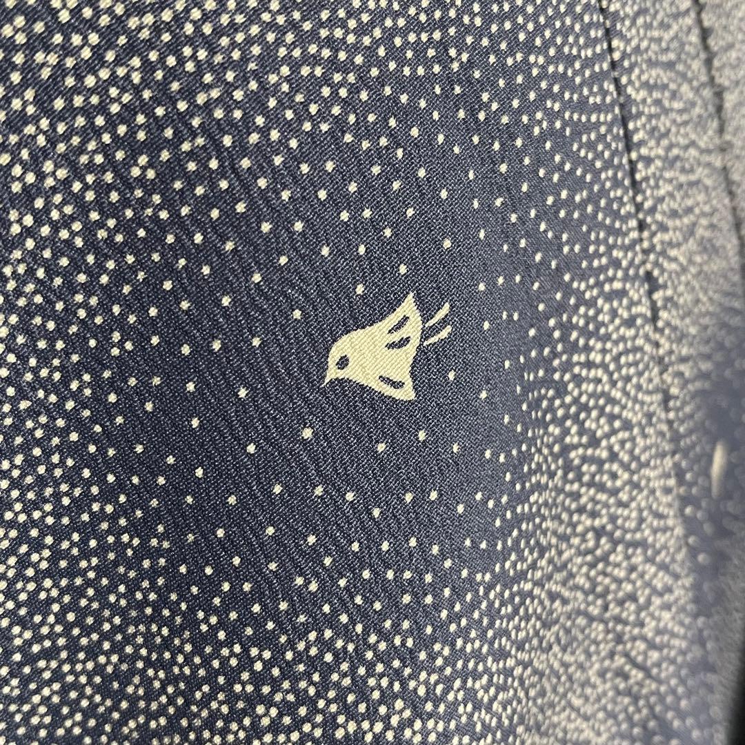 k231 洗える着物 飛び柄小紋 名古屋帯 四点フルセット身丈161裄丈68