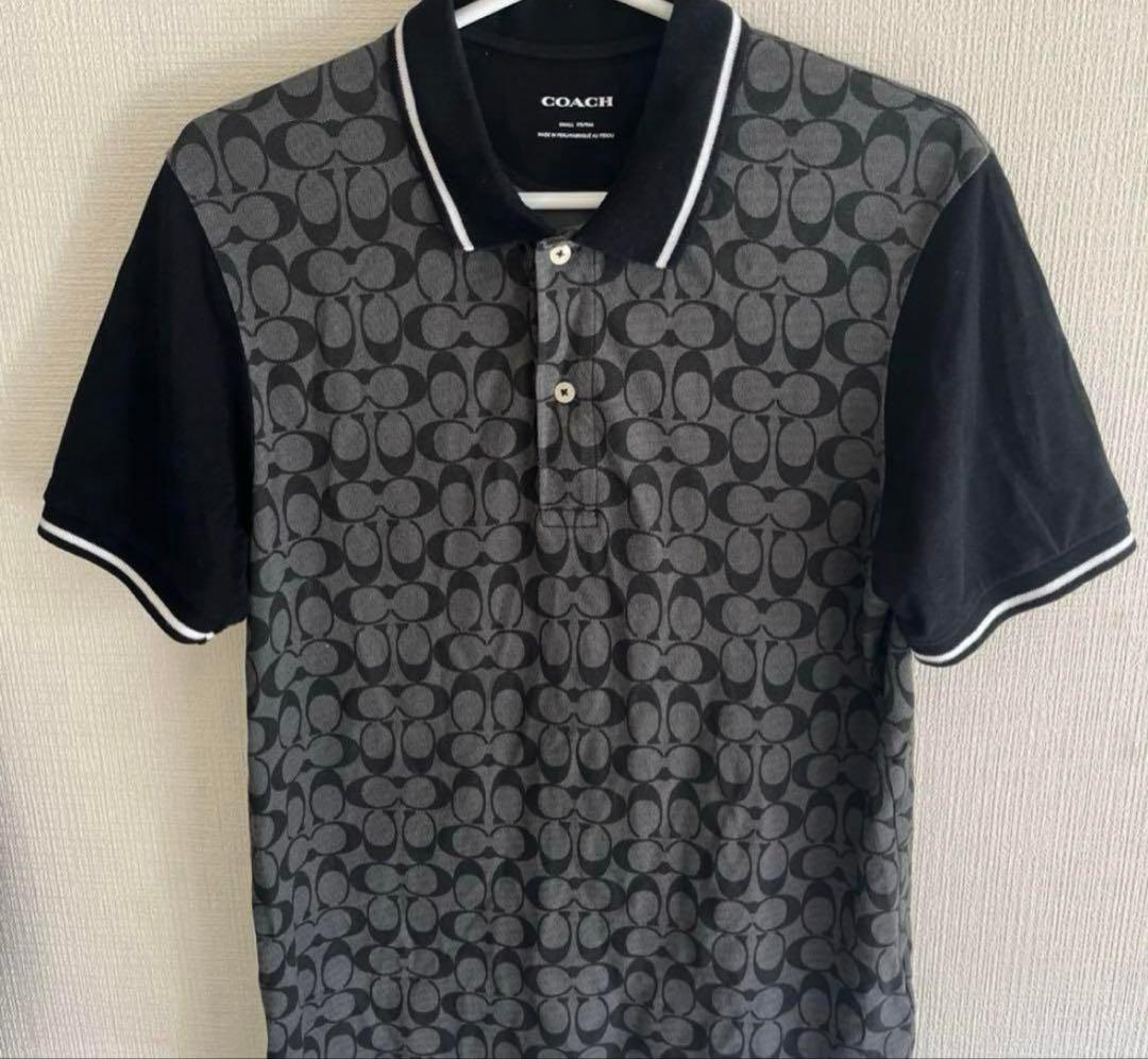 COACHロゴ　ポロシャツ