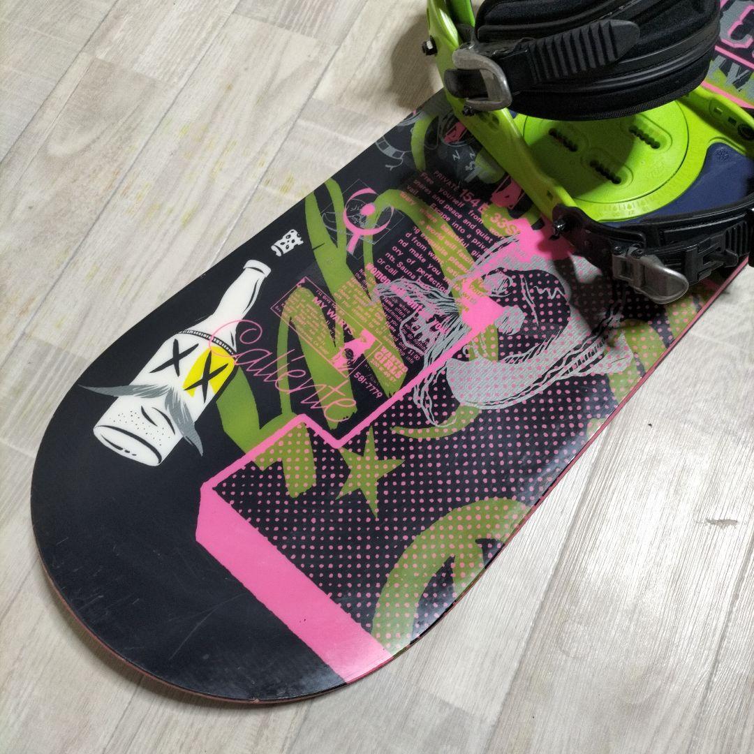 SALOMON サロモン　スノーボード板　スノーボードセット　ロッカーボード