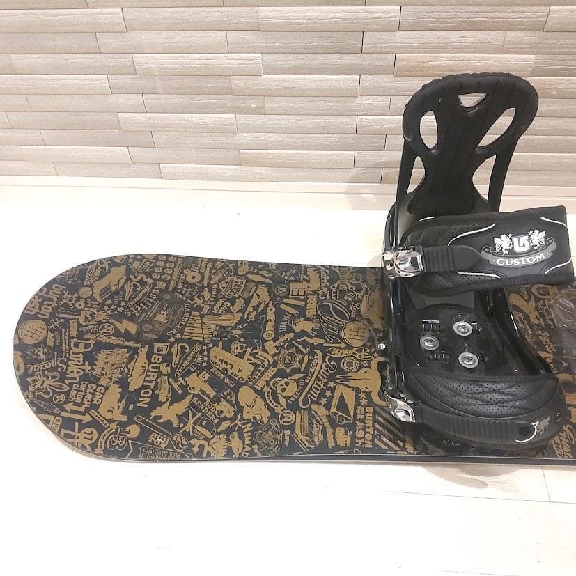 BURTON CLASH 151cm スノーボ ード バイン 2点セット