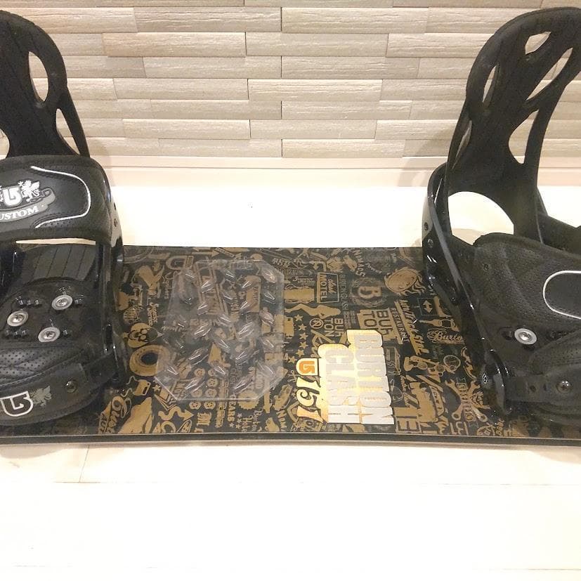 BURTON CLASH 151cm スノーボ ード バイン 2点セット