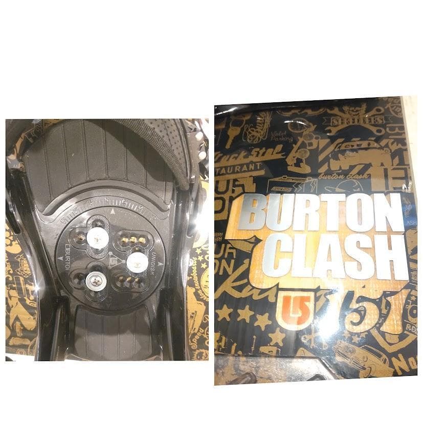 BURTON CLASH 151cm スノーボ ード バイン 2点セット