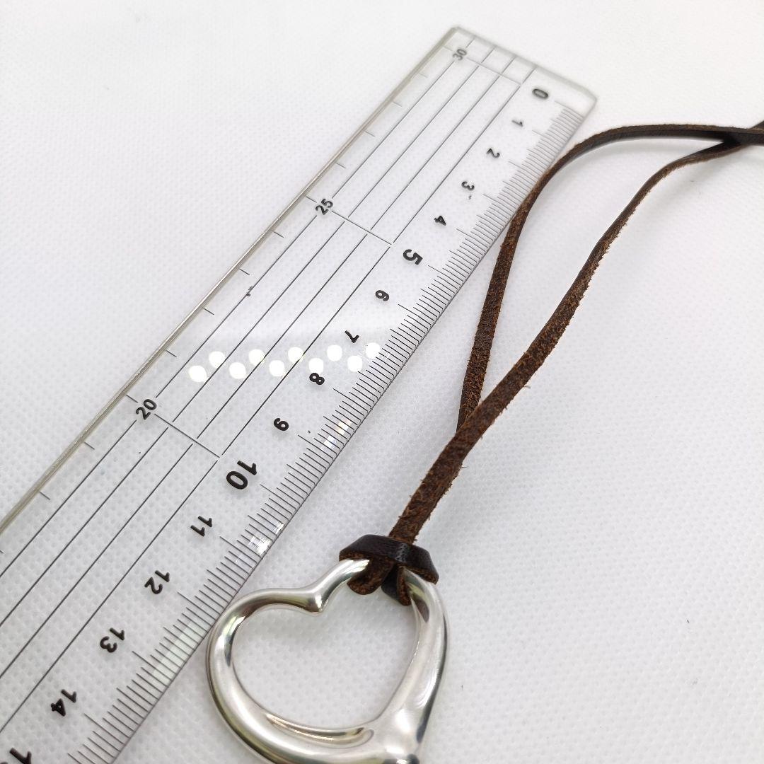 極美品✨️　ティファニー　大ぶり　オープンハート　925 シルバー