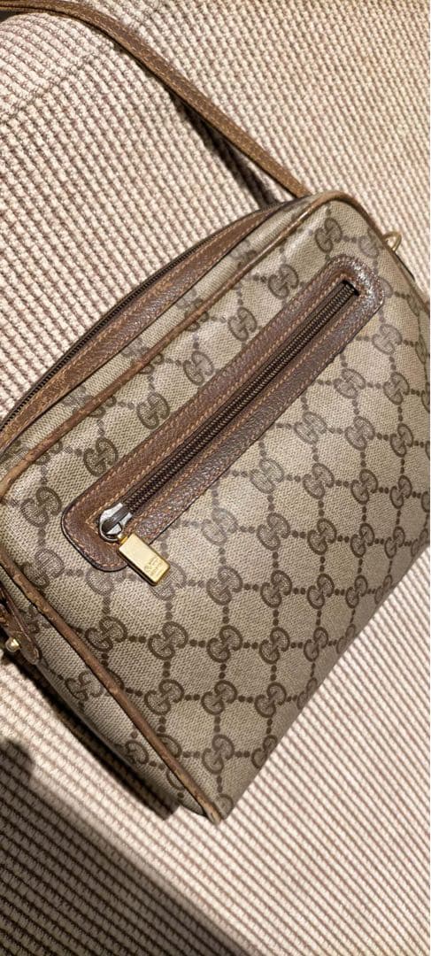 GUCCI GGパターン ショルダーバッグ ベージュ