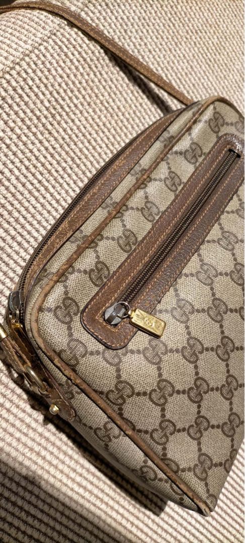 GUCCI GGパターン ショルダーバッグ ベージュ