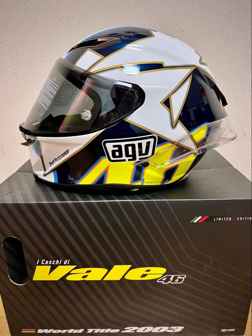 AGV PISTA GPRR World Title 2003 限定版ヘルメット