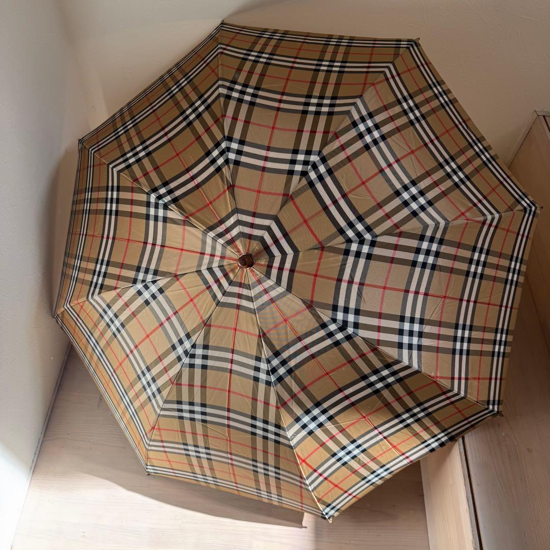新品！Burberry LONDON バーバリーノバチェック　折りたたみ傘