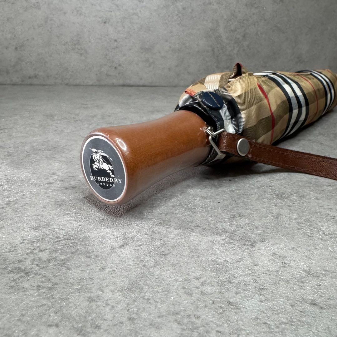 新品！Burberry LONDON バーバリーノバチェック　折りたたみ傘