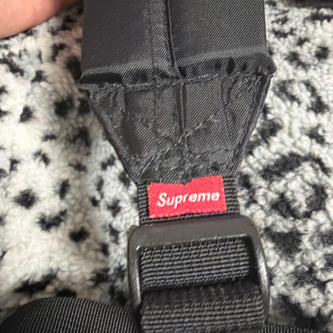 【極美品】supreme leopard fleece backpack