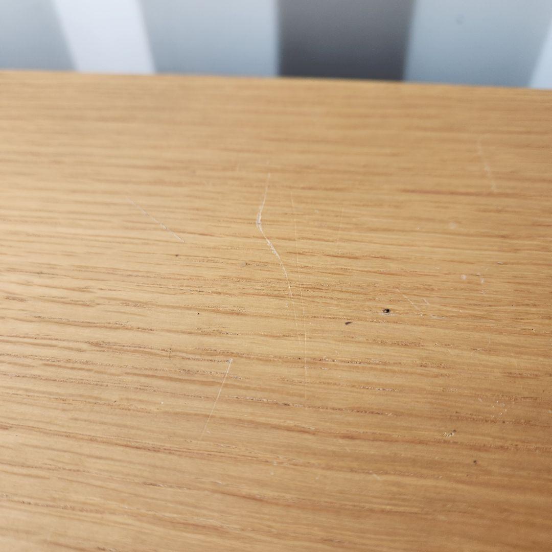 廃盤　無印良品　脚付き　オーク材　キャビネット　ガラス扉　観音開き