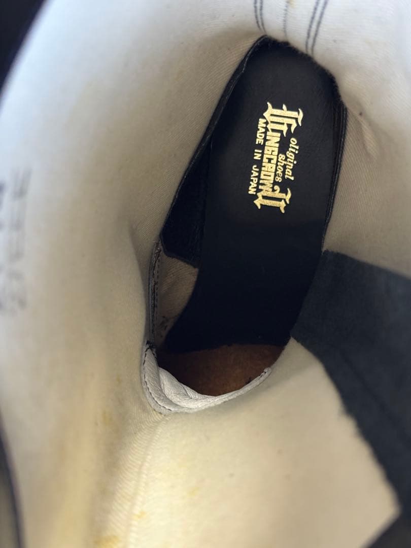 昭和　白バイ　交通機動隊　ロング丈ブーツ　本皮仕様　27EEE