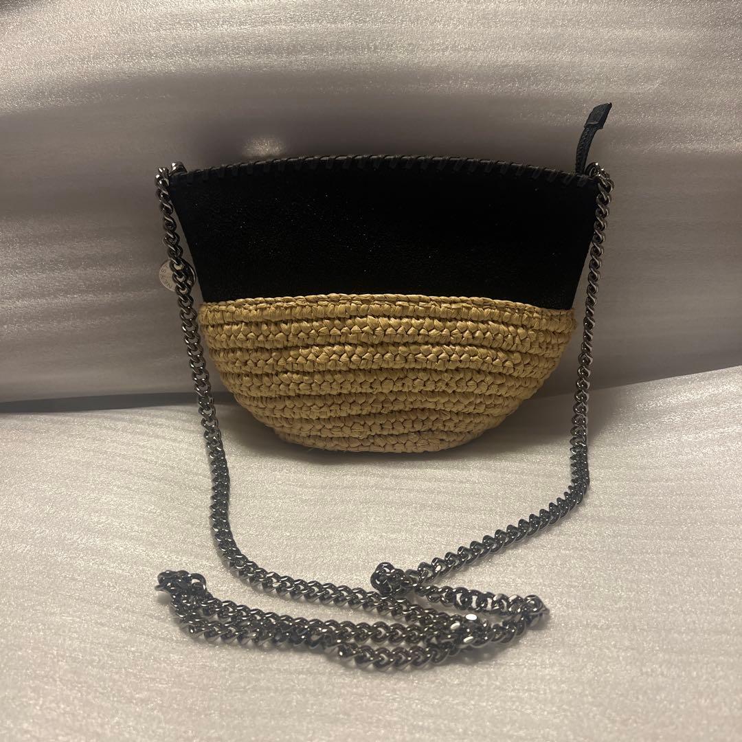 STELLA McCARTNEY ショルダーバッグ かご 斜め掛け