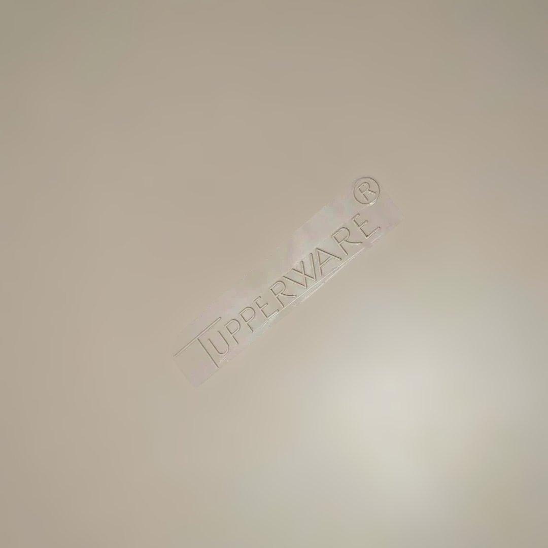 タッパーウェア　ピンク　ロングスーパーケース　2個