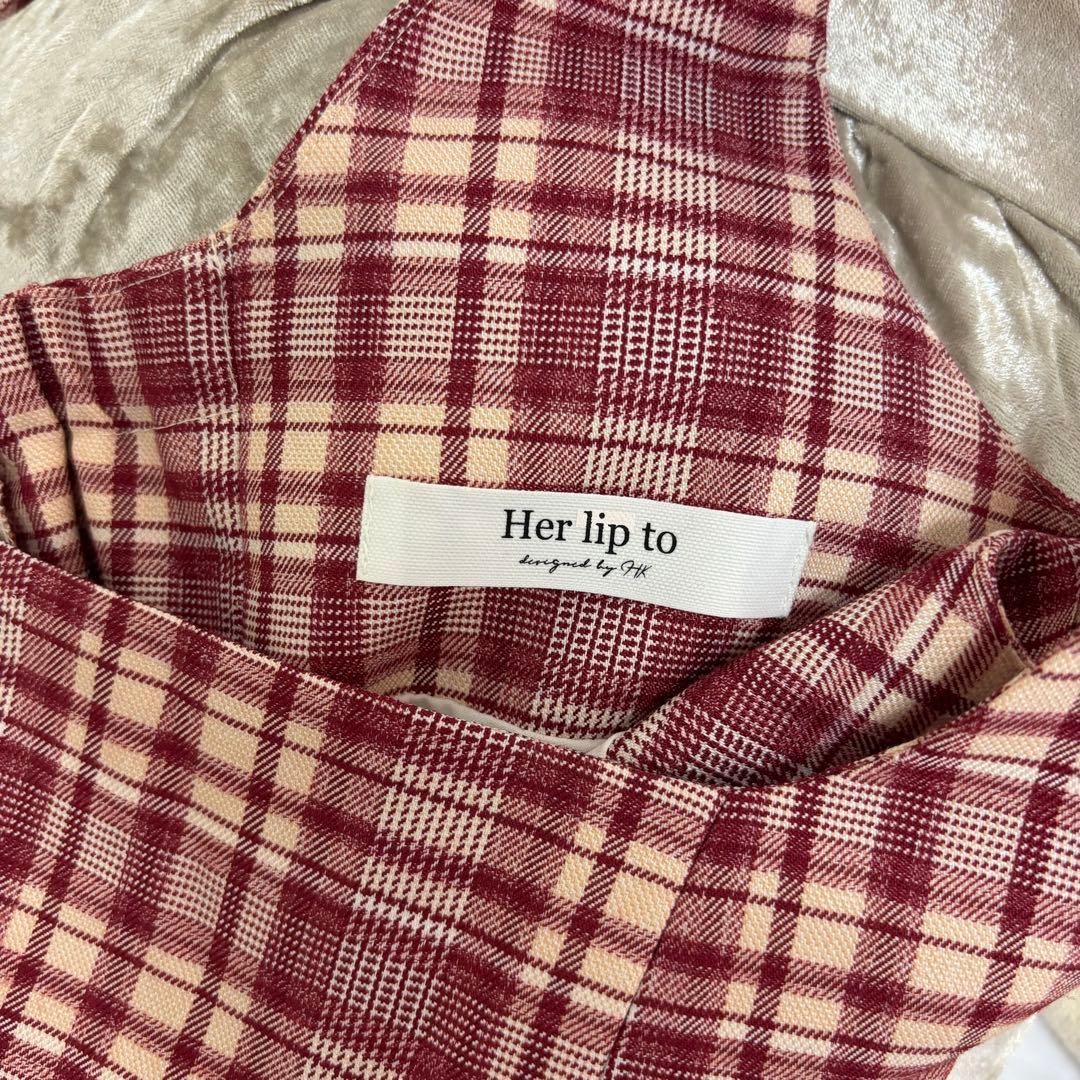 ワンピース herlipto Paddington long dress