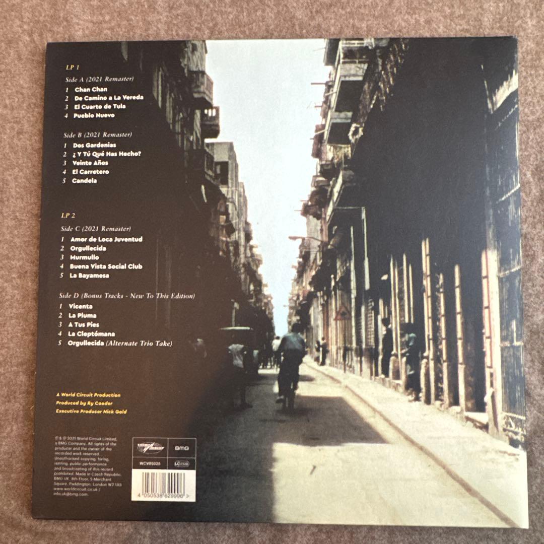 レコード Buena Vista Social Club 日本盤2枚組LP