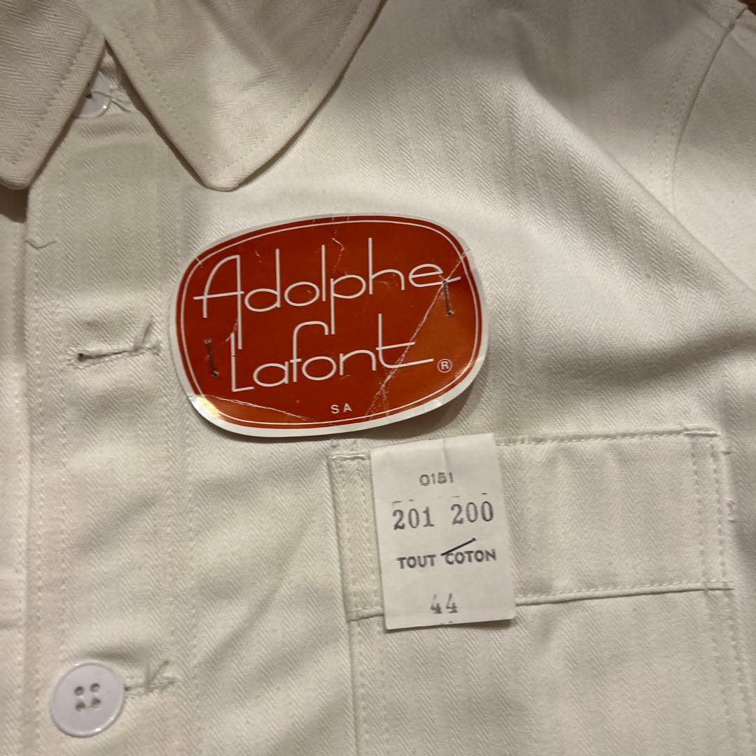 アドルフラフォン　フレンチワークジャケット　ヘリンボーン　ファーマーズ