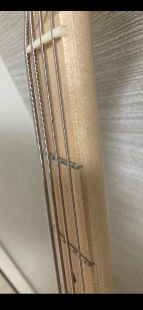 ずんだ　　希少！Bacchus エレキベース アッシュ　ホロウボディ