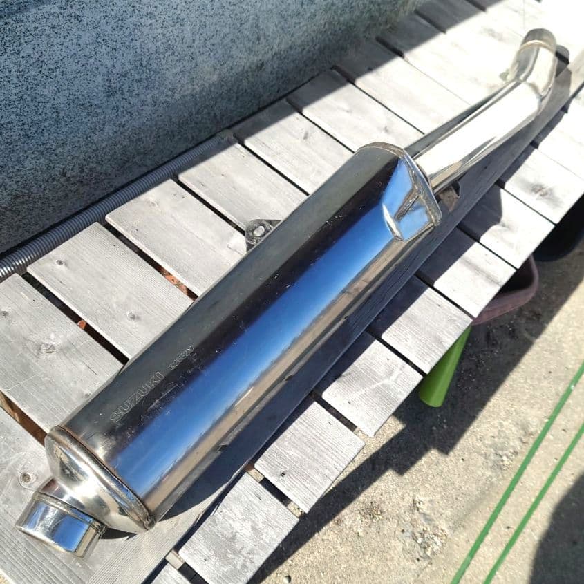 イナズマ400 サイレンサーマフラー