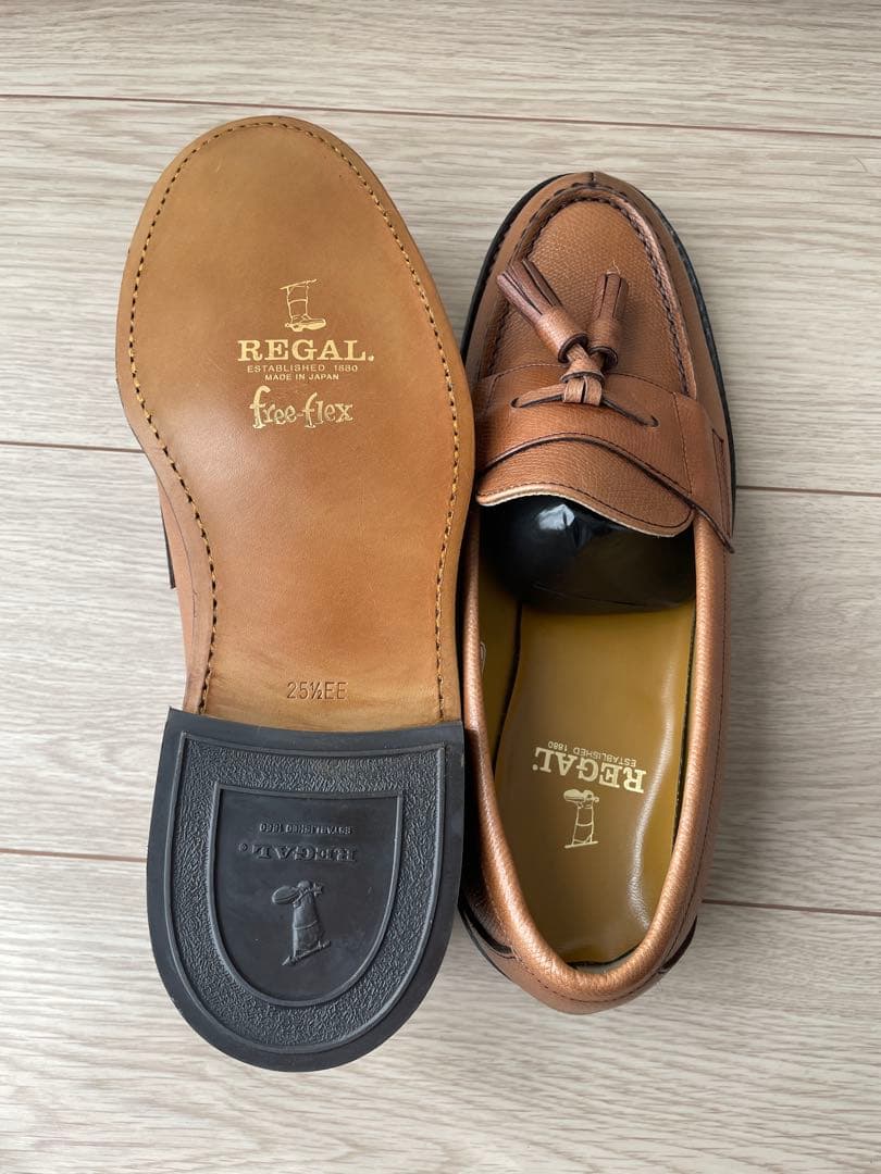 REGAL ローファー　茶