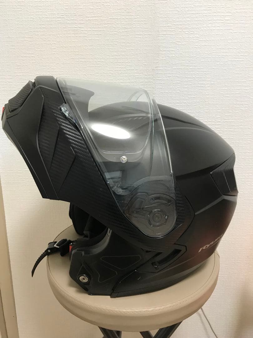 D*o様 OGKカブト　システムヘルメットRyuki Lサイズ　黒色　ピンロック