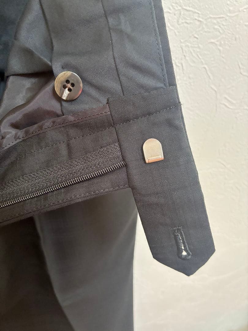 【極美品】BURBERRY（バーバリー）黒　ブラック　チェックスーツセットアップ