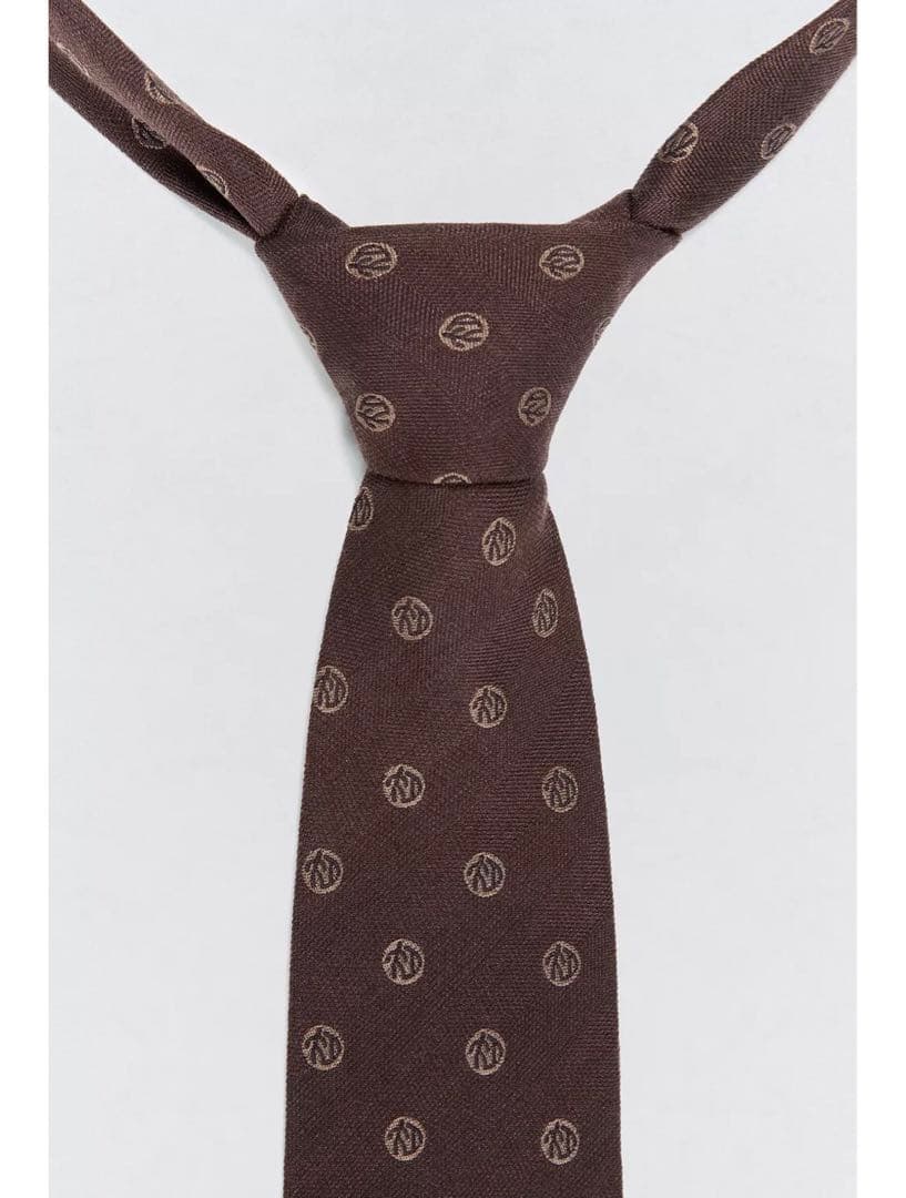 ZARA × SOSHIOTSUKI シルクウールツイルネクタイ