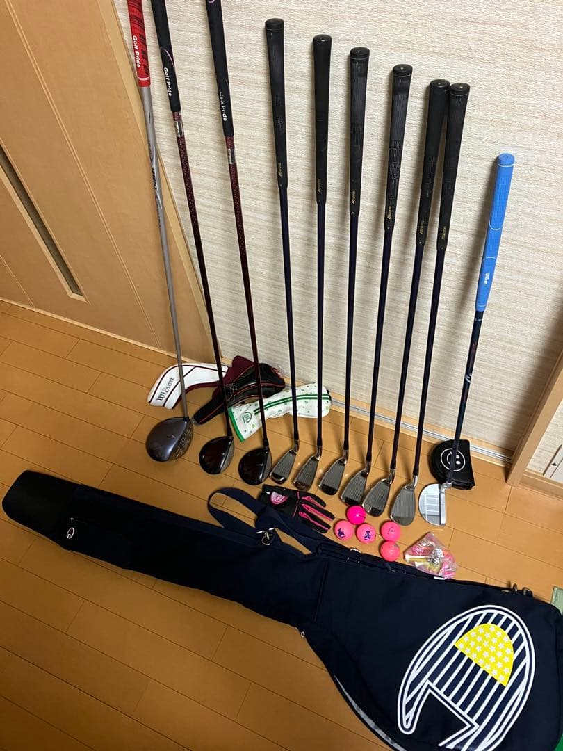 レディース　右利き　女性用　ゴルフクラブセット　クラブケース　初心者向け