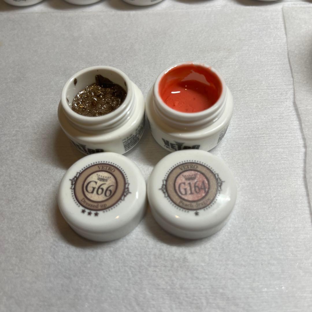 ベトロ　ベラフォーマ　No.19 カラージェル33色セット　ワタガシ　ブラシ