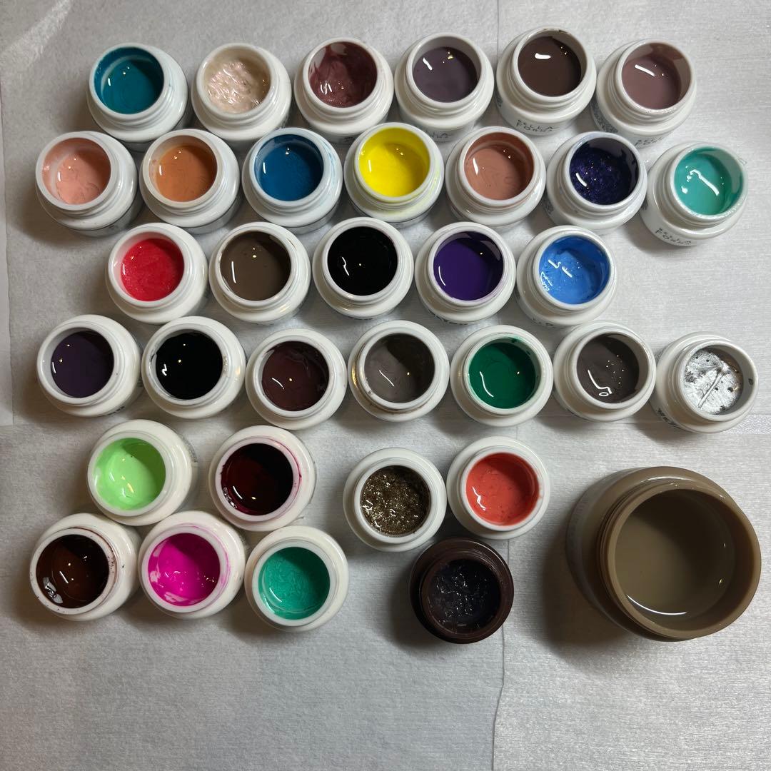 ベトロ　ベラフォーマ　No.19 カラージェル33色セット　ワタガシ　ブラシ