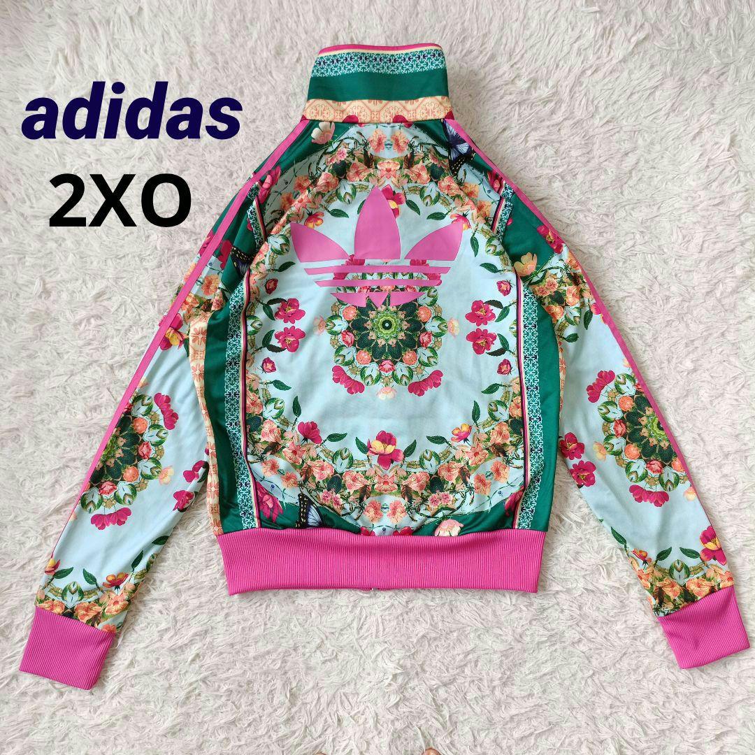 極美品✨adidas　トラックジャケット　FARMコラボ　激レア 2XО