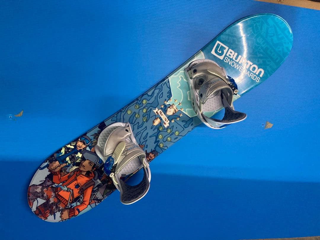 スノーボードセット100 Burton スノーボード　キッズ　ビンディング付
