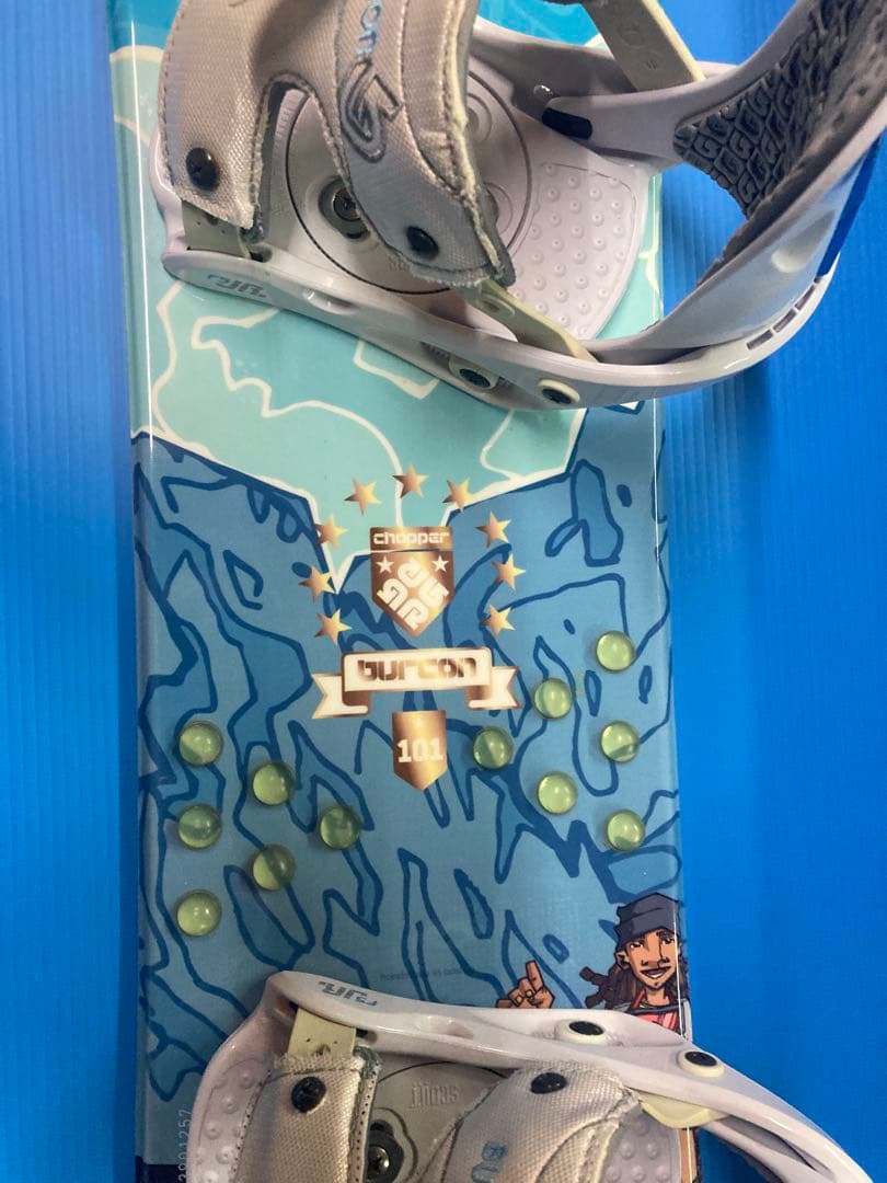 スノーボードセット100 Burton スノーボード　キッズ　ビンディング付