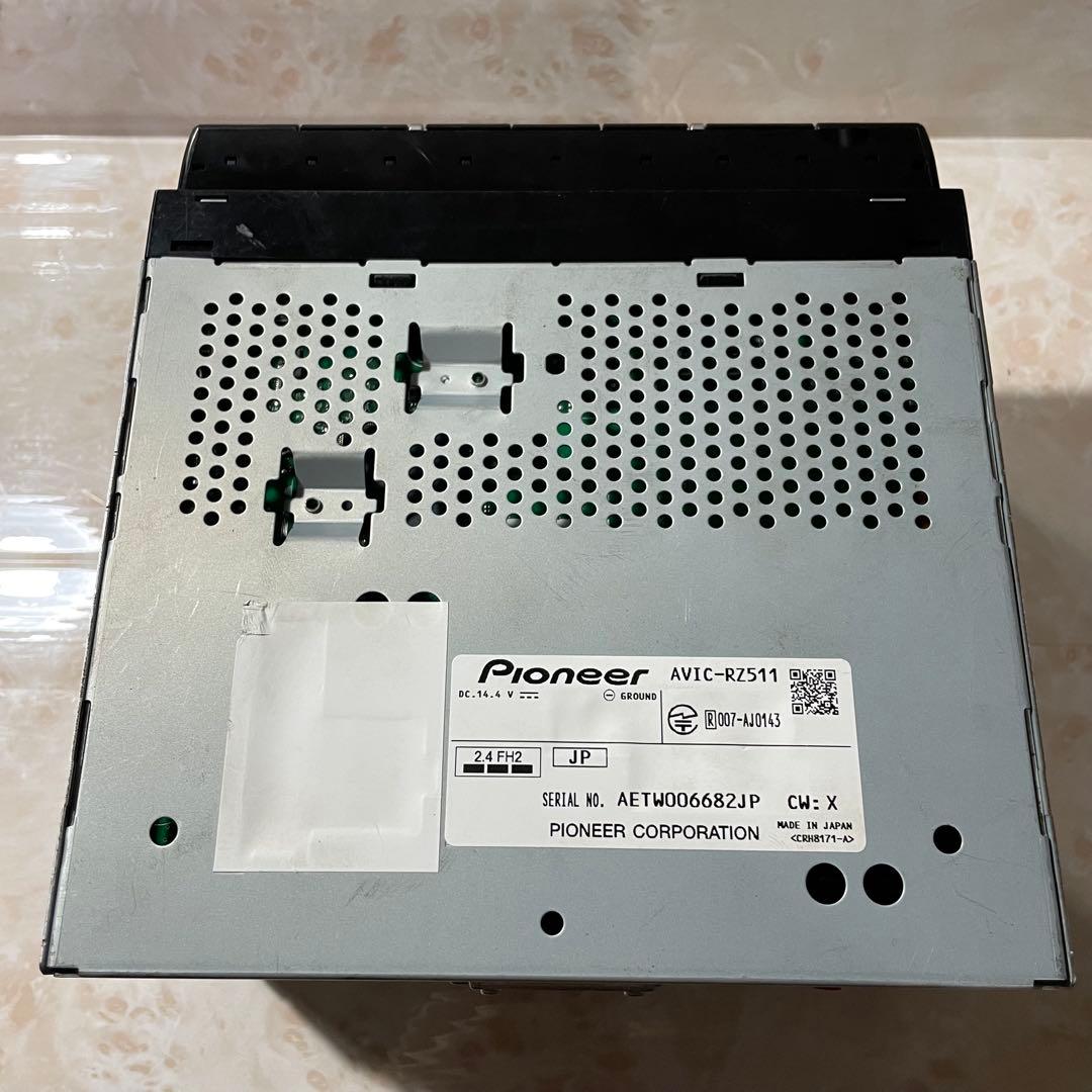 【美品】carrozzeria 7インチワイドカーナビ AVIC-RZ511