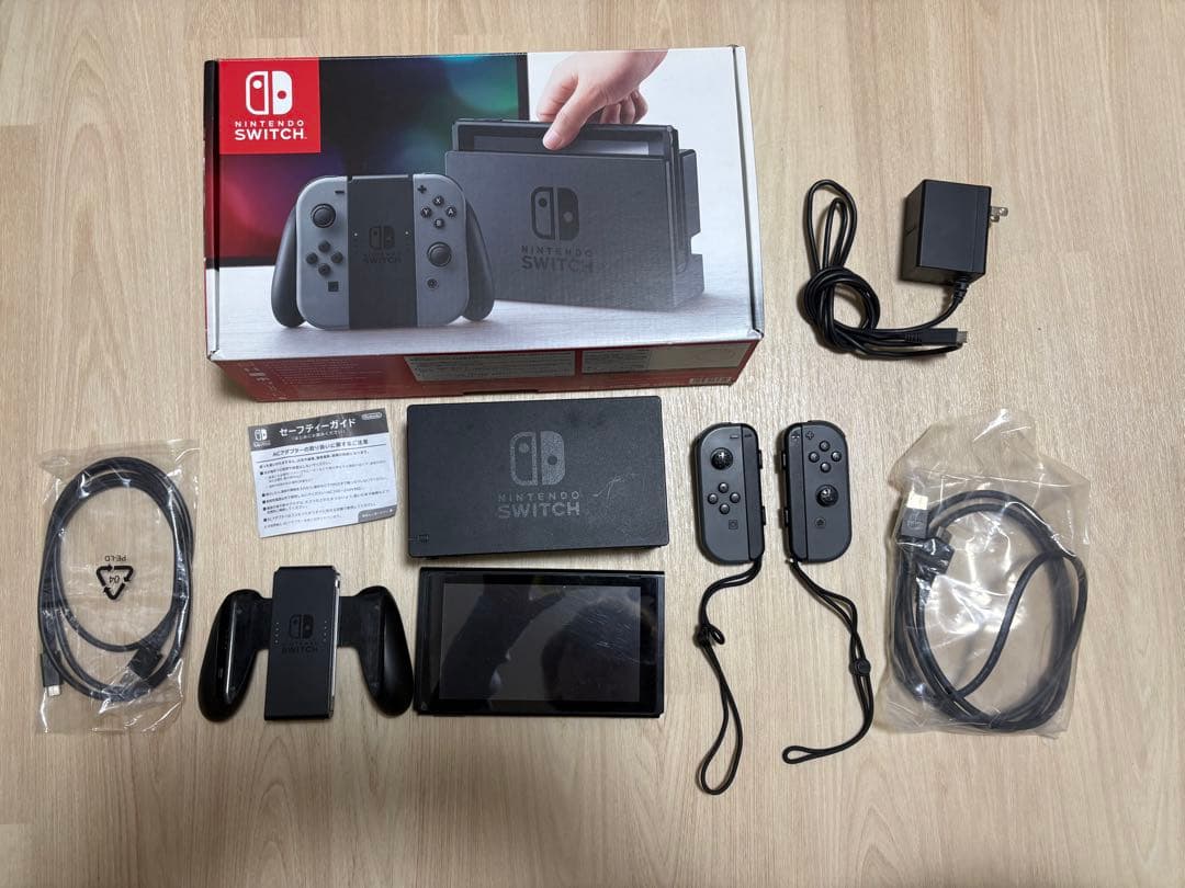 Nintendo Switch グレー 本体 （ジャンク扱い）