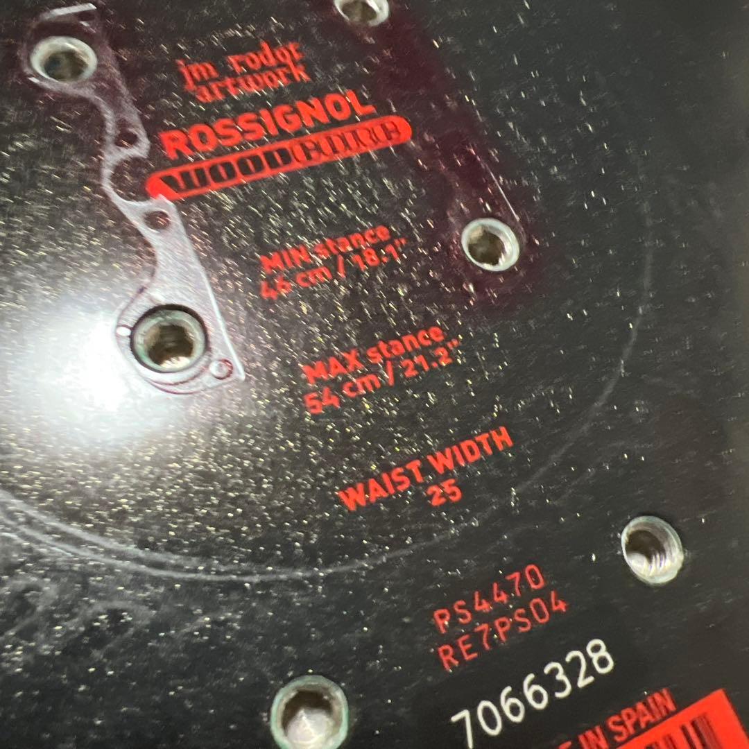 美品 ショートボード ROSSIGNOL MINI 121cm スノーボード