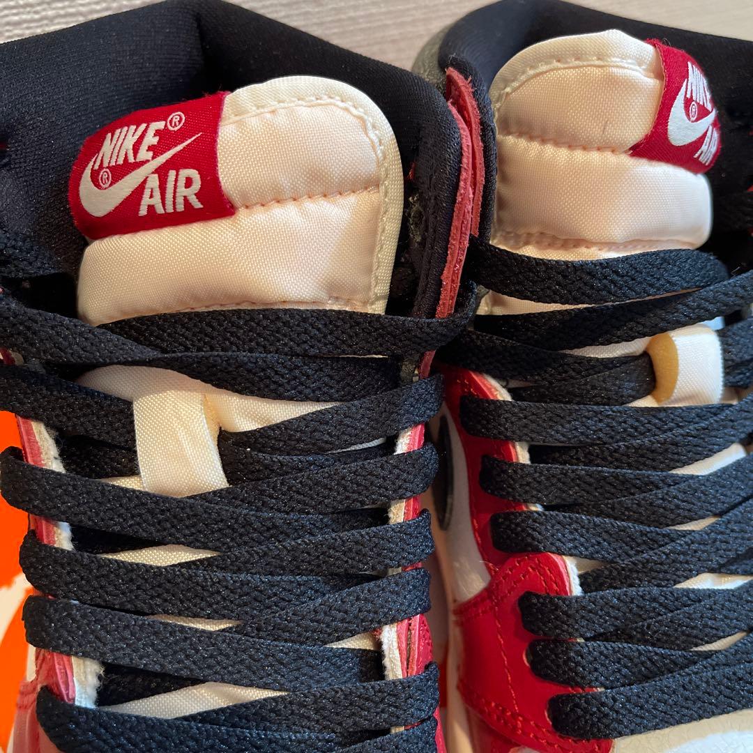 新品　エアジョーダン1 aj1 85 シカゴ　ブレッド　ロイヤル　つま黒