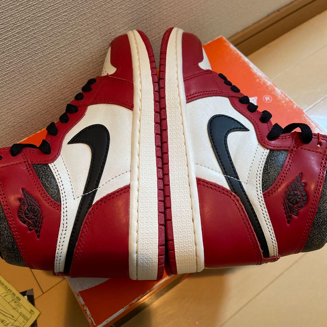 新品　エアジョーダン1 aj1 85 シカゴ　ブレッド　ロイヤル　つま黒