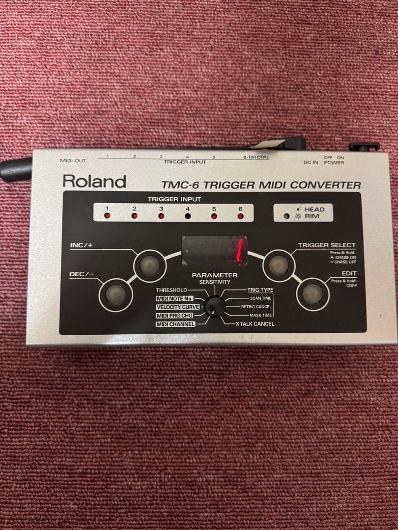 Roland／ローランド　TMC-6 トリガー MIDIコンバーター