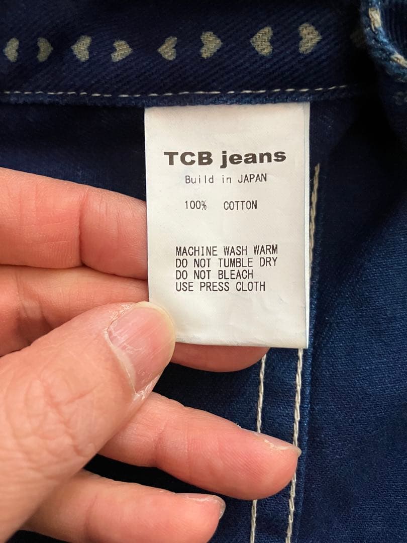 TCBジーンズ キャットハートチョアコート 34