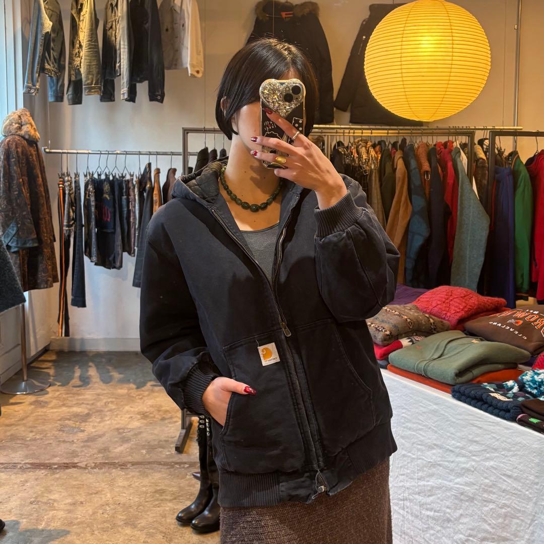 Carhartt アクティブジャケット ブラック size L(14-16)