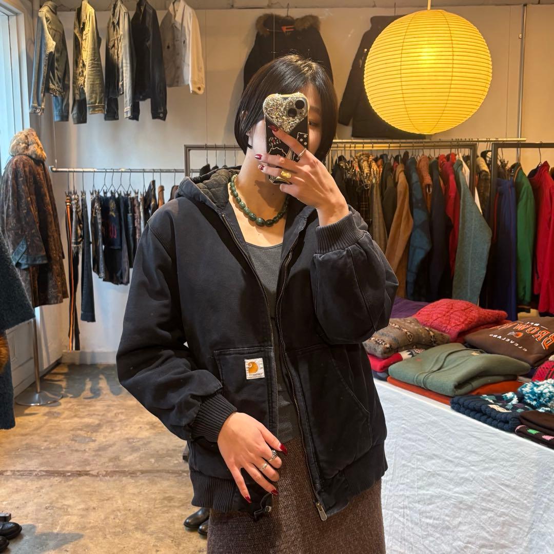 Carhartt アクティブジャケット ブラック size L(14-16)