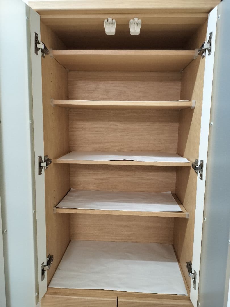 お値下げ美品♡NITORI・ナチュラルウッド 食器棚