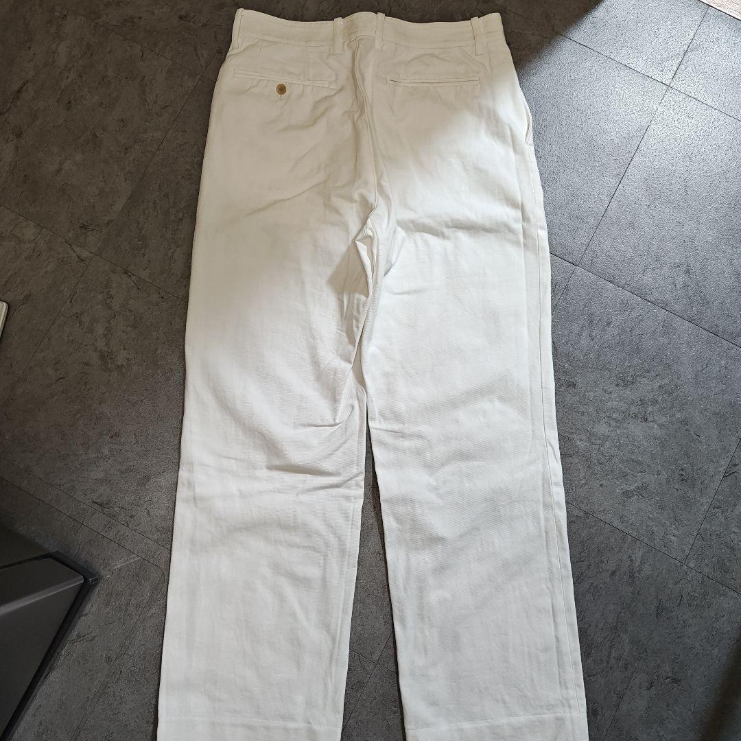 AURALEE ホワイト チノパン サイズ4 A22SP02OC