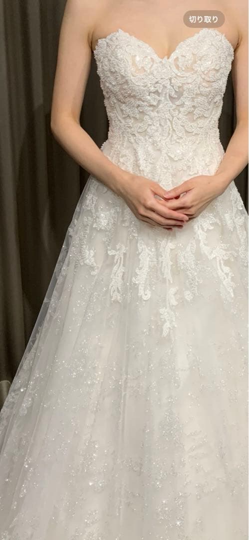 【あやこ】W MICHEL ADDISONウェディングドレス