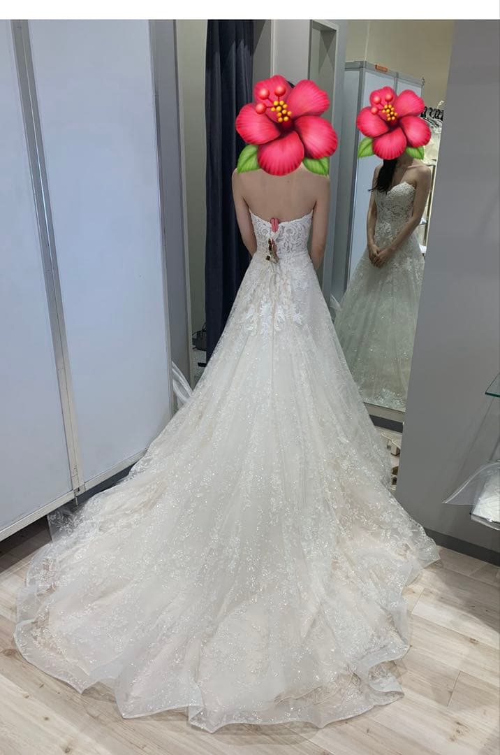 【あやこ】W MICHEL ADDISONウェディングドレス