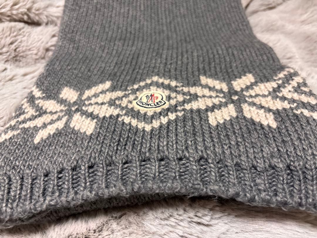 Moncler モンクレールマフラー　Lanawool 50%